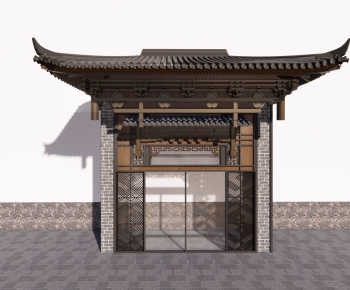 Chinese Style Building Component-ID:906651979