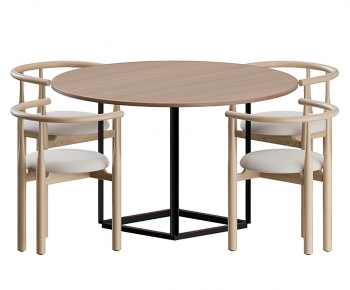 Modern Dining Table And Chairs-ID:484522105