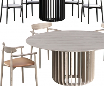 Modern Dining Table And Chairs-ID:870826968