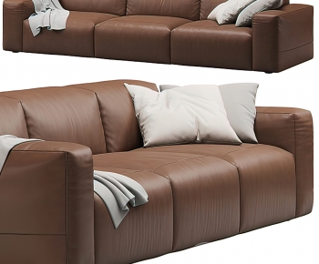 Modern Three-seat Sofa-ID:498549945