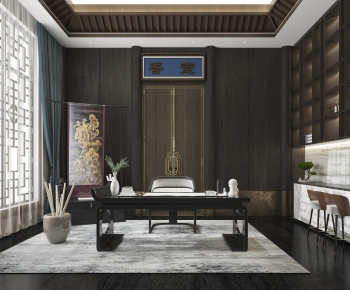 New Chinese Style Study Space-ID:153335093