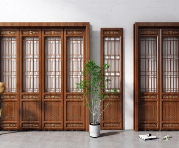 New Chinese Style Door-ID:302071094