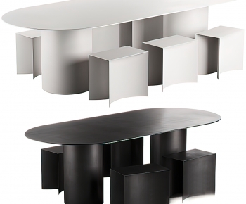 Modern Dining Table And Chairs-ID:692852971