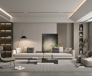 Modern A Living Room-ID:761790391