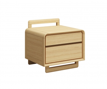 Japanese Style Bedside Cupboard-ID:249666935