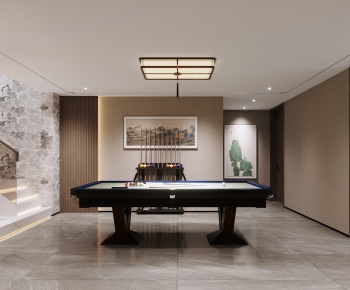 New Chinese Style Billiards Room-ID:195590974