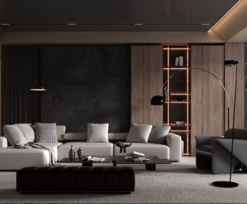 Modern A Living Room-ID:980863093
