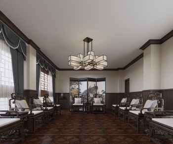 New Chinese Style Meeting Room-ID:603972915