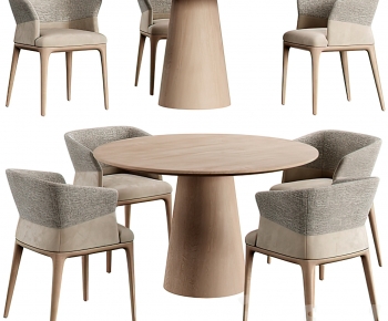 Modern Dining Table And Chairs-ID:989573001