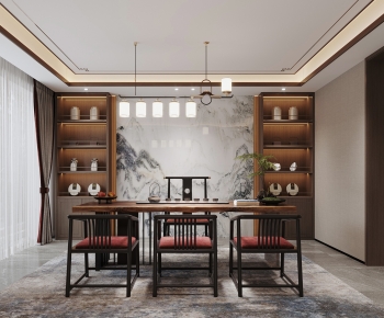 New Chinese Style Tea House-ID:710063933