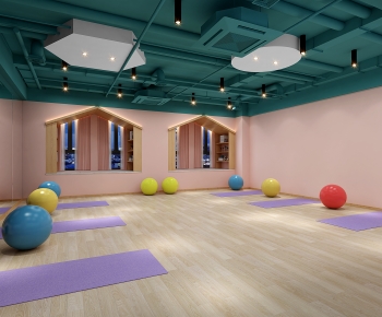 Modern Yoga Room-ID:400383009