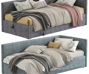 Modern Single Bed-ID:509509094