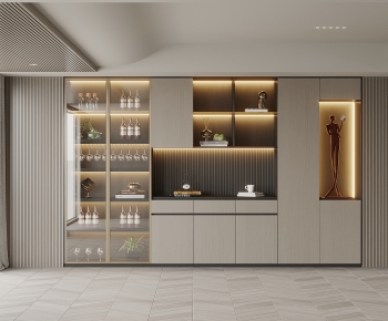 Modern Wine Cabinet-ID:346211911