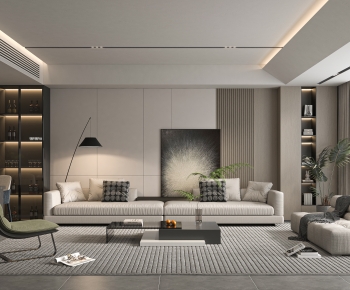 Modern A Living Room-ID:423657899