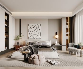 Modern Bedroom-ID:911782034