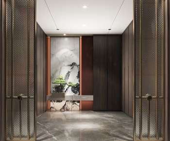 New Chinese Style Hallway-ID:880558019