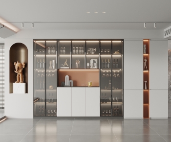 Modern Wine Cabinet-ID:689589982