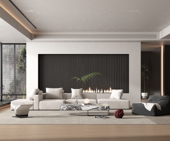 Modern A Living Room-ID:456460006