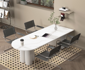 Modern Dining Table And Chairs-ID:837305078