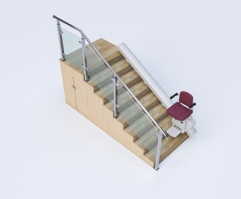 Modern Stair Balustrade/elevator-ID:471579078