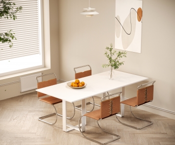 Modern Dining Table And Chairs-ID:681724077
