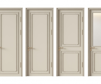 French Style Single Door-ID:499358897
