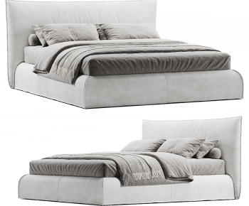 Modern Double Bed-ID:183336029