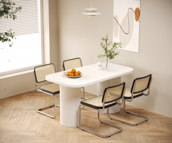 Modern Dining Table And Chairs-ID:603544007