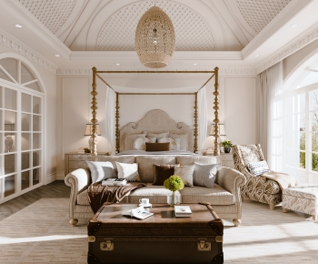French Style Bedroom-ID:557813881