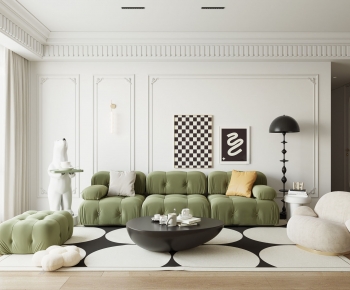 French Style A Living Room-ID:203973058