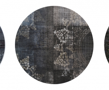 Modern Circular Carpet-ID:450052029