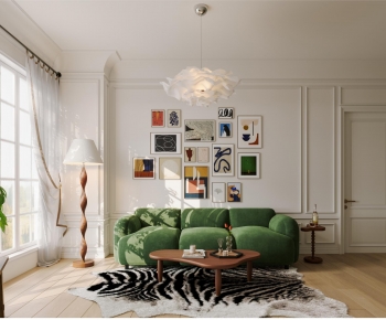 French Style A Living Room-ID:471515896