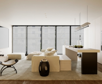 Modern A Living Room-ID:684796099