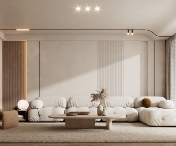 Wabi-sabi Style A Living Room-ID:277622947