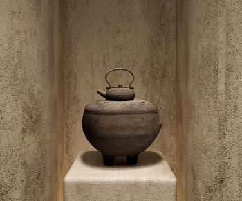 Chinese Style Clay Pot-ID:409190891