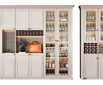 American Style Wine Cabinet-ID:427860021
