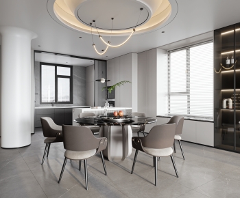 Modern Dining Room-ID:834403046