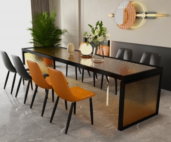 Modern Dining Table And Chairs-ID:224854951
