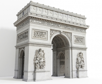 European Style Ancient Architectural Buildings-ID:679430019