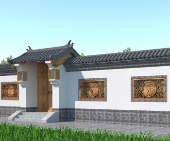 Chinese Style Building Component-ID:669780975
