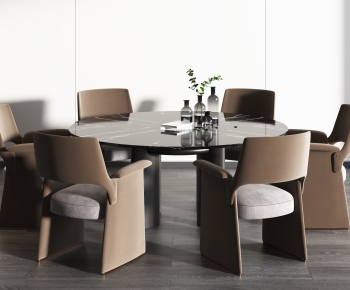 Modern Dining Table And Chairs-ID:867470035