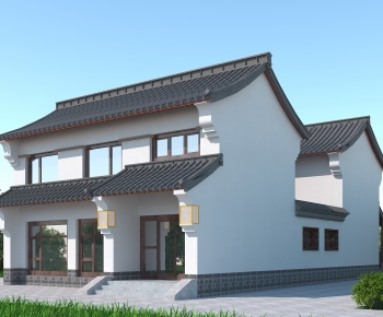 Chinese Style Building Appearance-ID:772520079