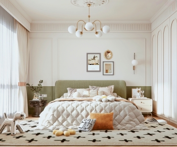 French Style Bedroom-ID:162247901