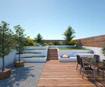 Modern Courtyard/landscape-ID:471088899