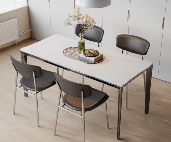 Modern Dining Table And Chairs-ID:645885948