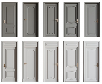 Simple European Style Single Door-ID:919508914