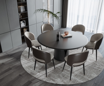 Modern Dining Table And Chairs-ID:178589117