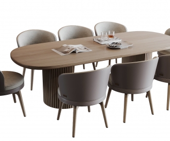 Modern Dining Table And Chairs-ID:301630972