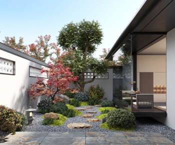 Modern Courtyard/landscape-ID:990174068