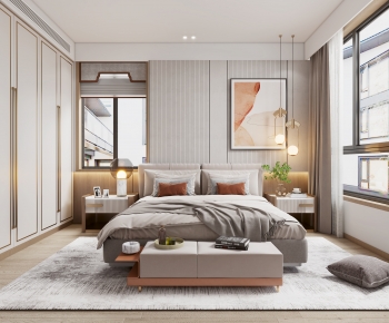 Modern Bedroom-ID:344506989